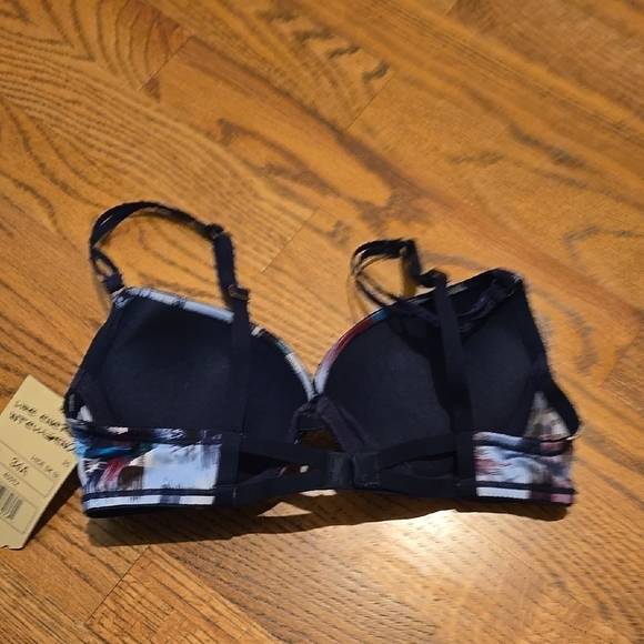 Colorful Patterned Women's Bra - Picture 3 of 6